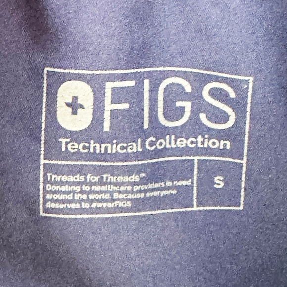 FIGS Straight Leg Scrub Pants • Small • Navy blue - Picture 8 of 9